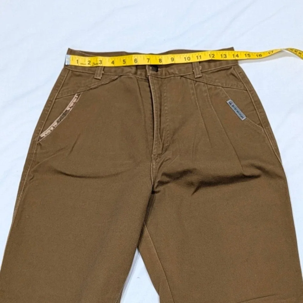 Rocky Mountain Clothing Co Vintage Brown High Waisted Western Pants Women 31/11